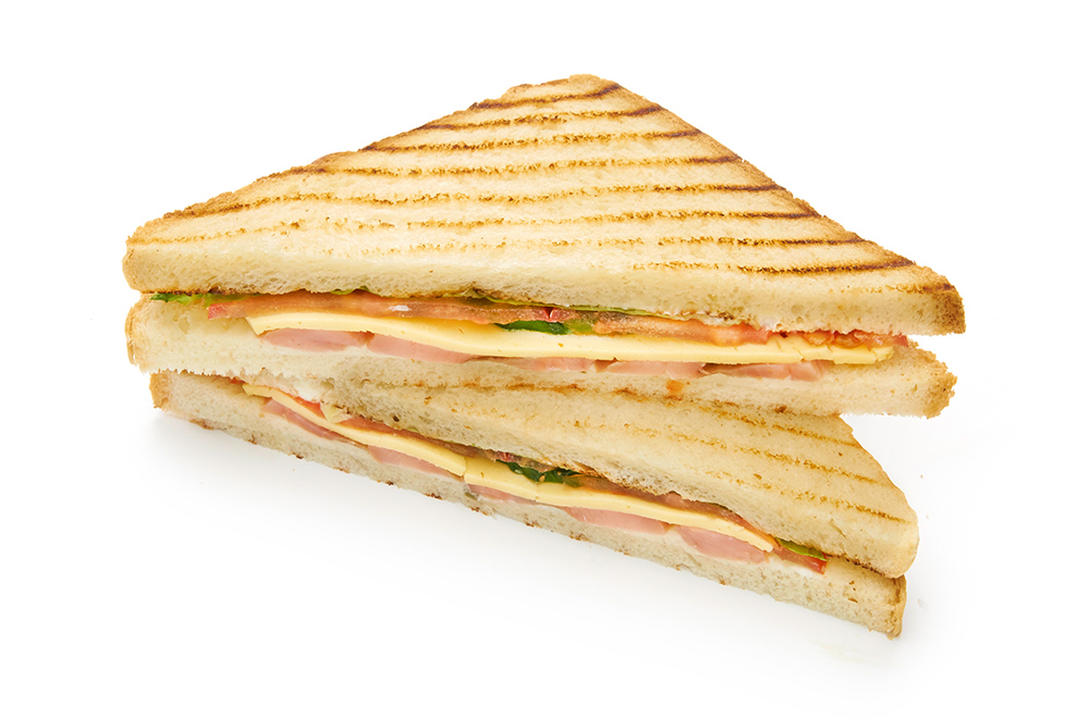 Купить сэндвич с красной рыбой и сыром на белом хлебе оптом - заказ и .